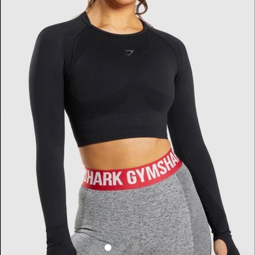 GYMSHARK flex sports long thumb sleeve